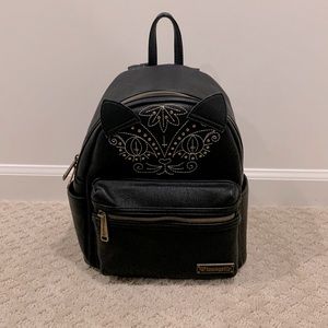 Loungfly cat mini backpack